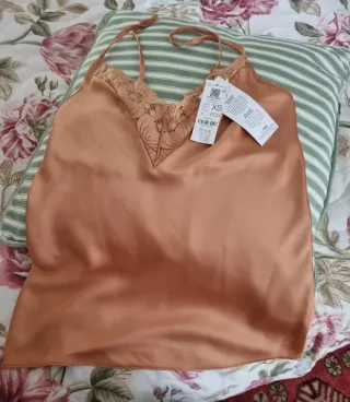 Conjunto Etam top lencero y short