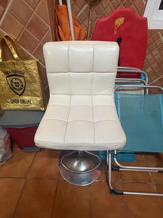 Sedie alte da cucina bianche