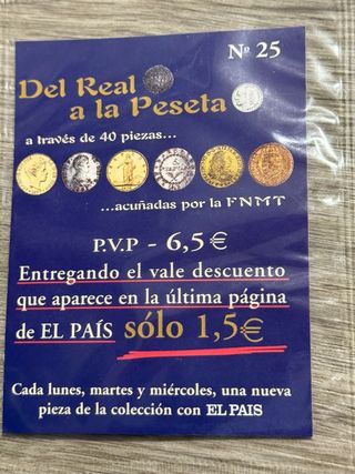 Colección Del Real a la Peseta EL PAÍS