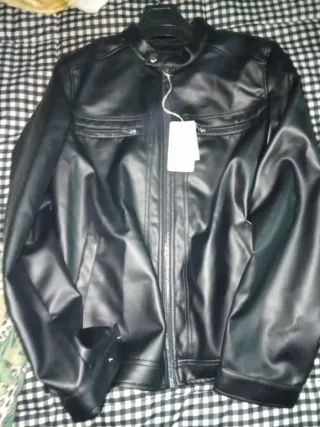 Chaqueta cuero Springfield Talla M Nueva 50%oferta