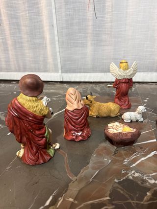 Figure di ceramica per presepe
