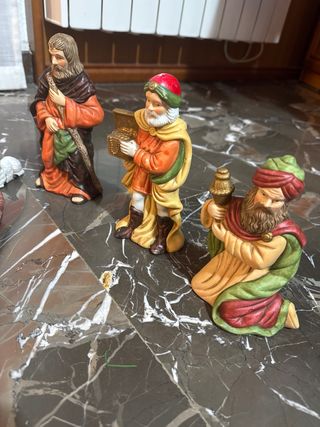Figure di ceramica per presepe