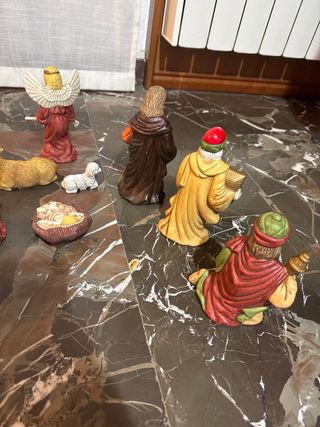 Figure di ceramica per presepe