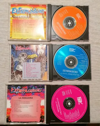 Lote 3 CDs Extremoduro Avispa