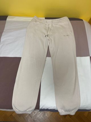 Pantalón de chándal beige