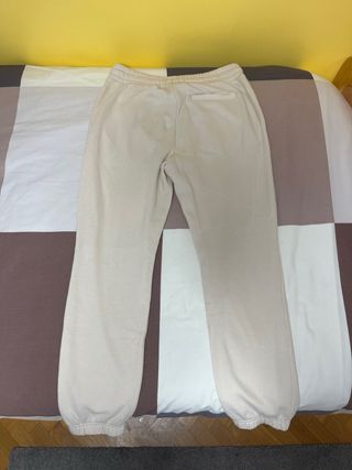 Pantalón de chándal beige