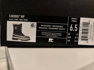 Botas Sorel Negras Mujer Talla 37.5