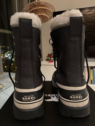 Botas Sorel Negras Mujer Talla 37.5