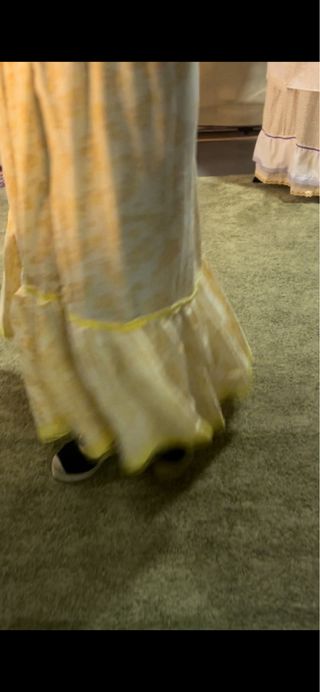 Falda huertana zagalejo floral