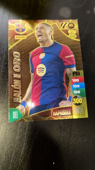 Cromo Adrenalyn Raphinha Balón de Oro