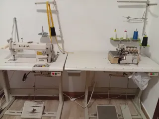 Máquina de coser Overlock industrial