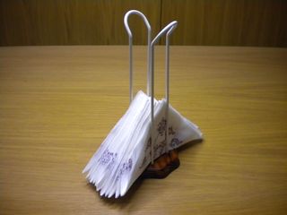 Set Tavola Vintage: Portatovaglioli + Portarotolo