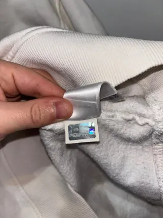 Sudadera The North Face blanca y negra