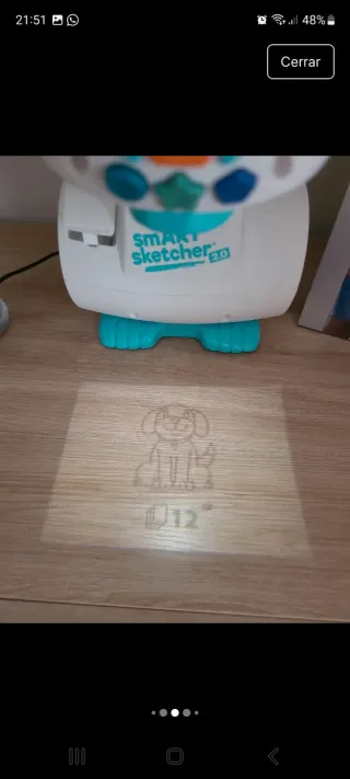 Proyector Smart Sketcher 2.0 Dibujo Infantil