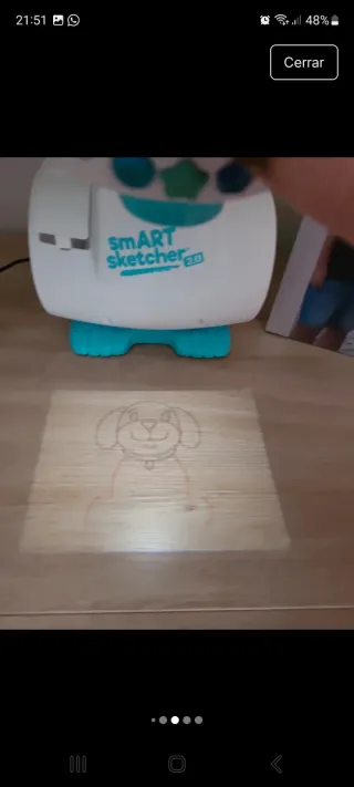 Proyector Smart Sketcher 2.0 Dibujo Infantil