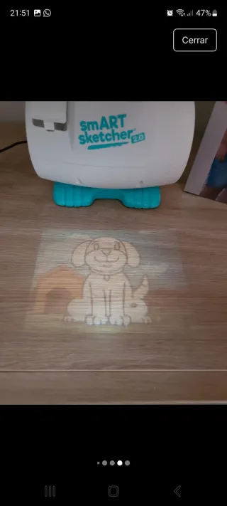 Proyector Smart Sketcher 2.0 Dibujo Infantil