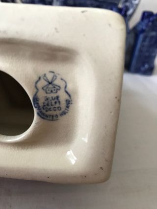 Conjunto Cerámica Delft Blue Holanda