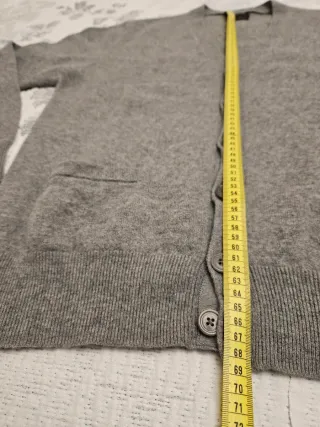 Chaqueta de lana gris hombre Talla XL