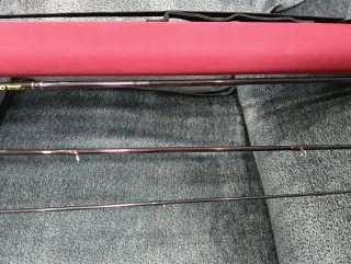 Caña de pesca mosca