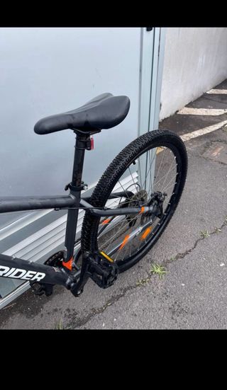 Bicicleta Rockrider ST 120 Neg/Nar Rueda Cambiada