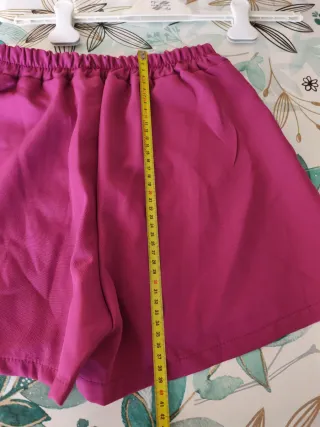 Skort Donna Minigonna-pantalone  Rosa-Fuxia TU