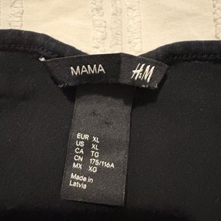 Camiseta Lactancia Manga Corta Negra