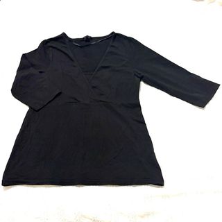 Camiseta Lactancia Manga Corta Negra