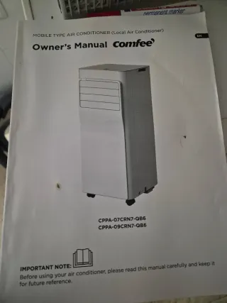 Aire Acondicionado Portátil Blanco