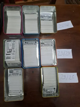 Cromos Liga Este 23/24, 24/25, 25/26