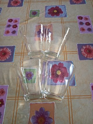 4 pezzi, Bicchieri Bormioli Rocco in vetro