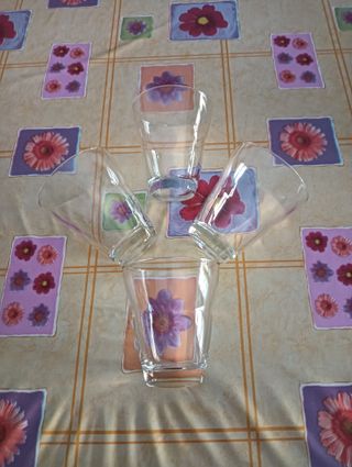 4 pezzi, Bicchieri Bormioli Rocco in vetro