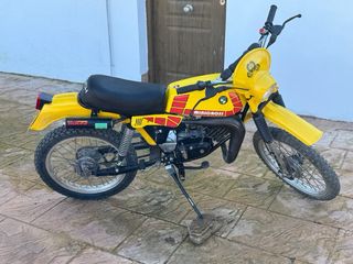 Puch Minicross TT 50cc restaurada.