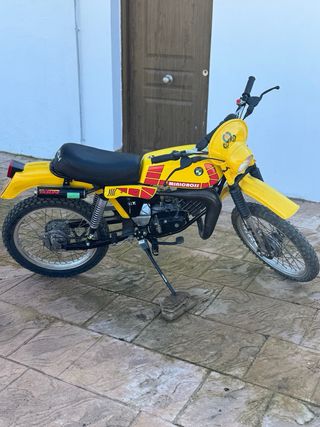 Puch Minicross TT 50cc restaurada.
