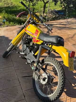 Puch Minicross TT 50cc restaurada.