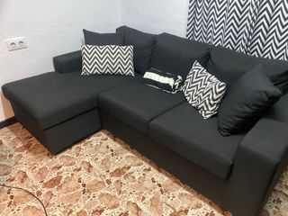 Sofá modular negro