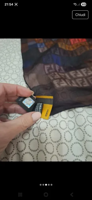 Foulard Fendi in Seta