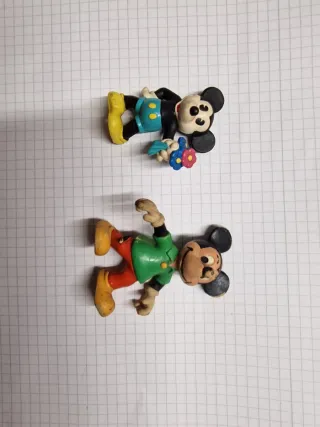 2 Figuras Mickey Mouse Disney Clásico