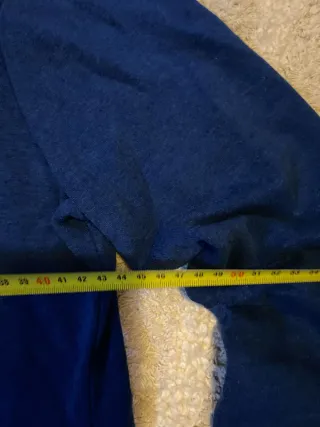 Sudadera Nike con cremallera azul