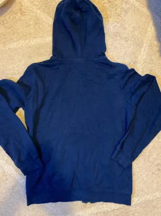 Sudadera Nike con cremallera azul