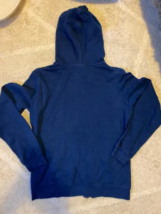 Sudadera Nike con cremallera azul