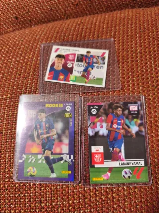 Cromos de fútbol Lamine Yamal