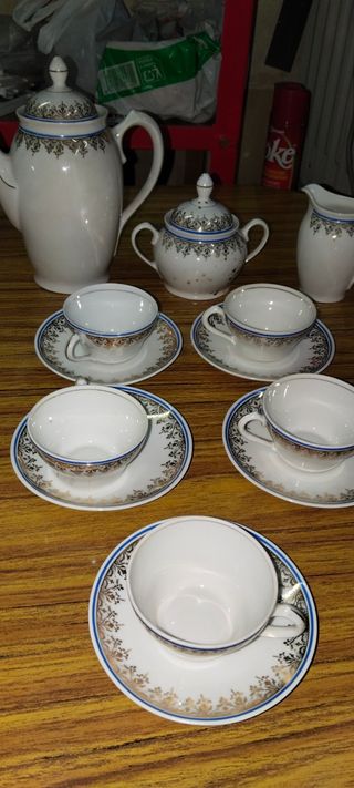 Juego de café porcelana años 30