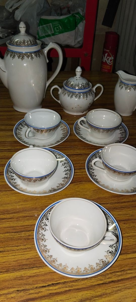 Juego de café porcelana años 30