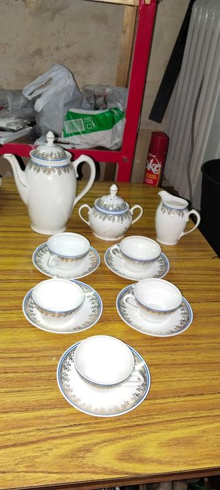 Juego de café porcelana años 30