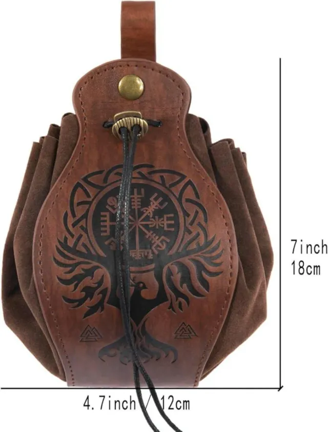 Arras de boda con monedero medieval