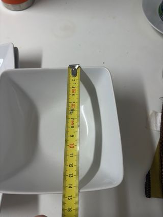 Dos Platos y dos cuencos pAperitivo IKEA Porcelana