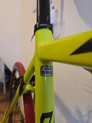 Bicicleta Carretera DRAG MASTER TE Amarilla