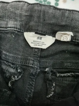 Pantalón flare negro