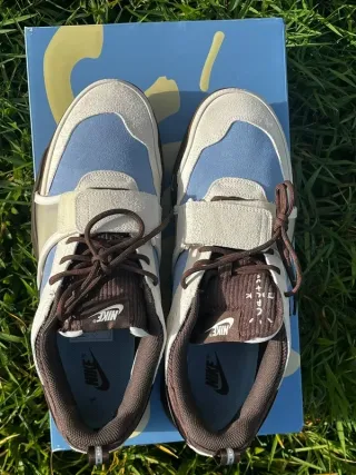 Nike Zoom Field Jaxx Travis Scott Leche Blue