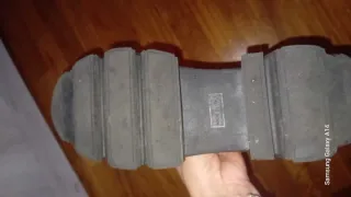 Stivali in pelle bianchi e neri